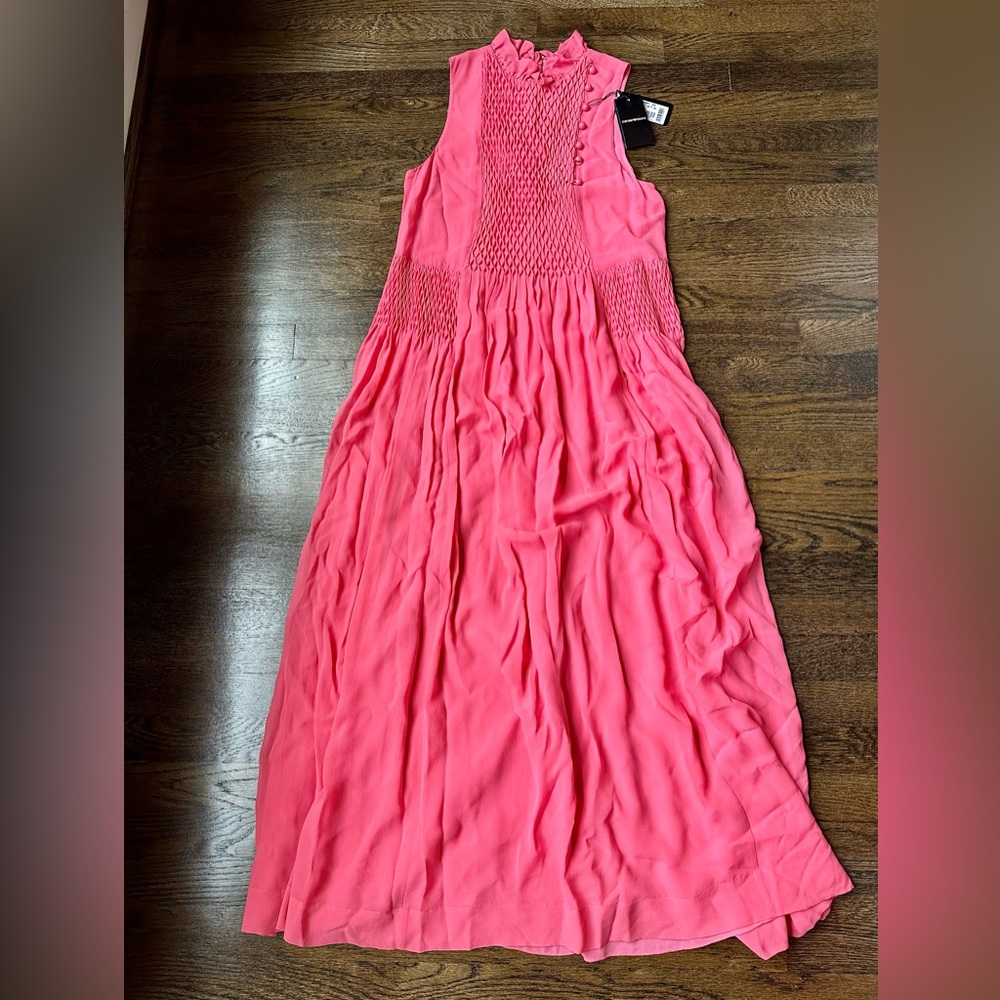 NWT ‼️ Emporio Armani silk maxi dress